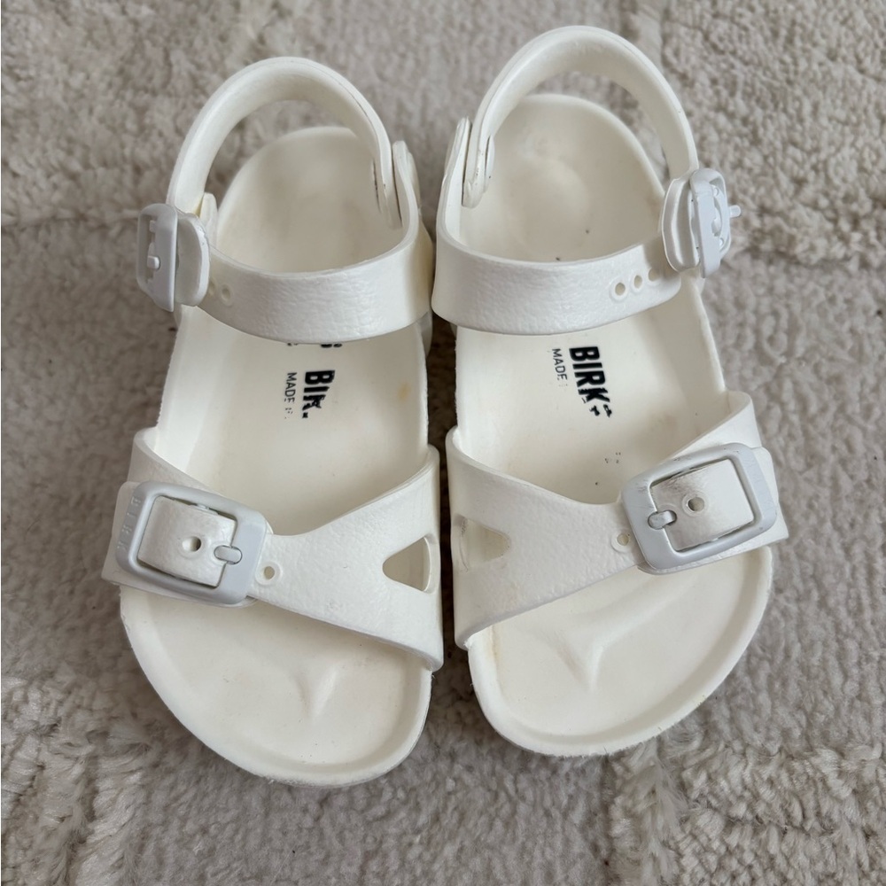 Kids Birkenstocks White Shoes